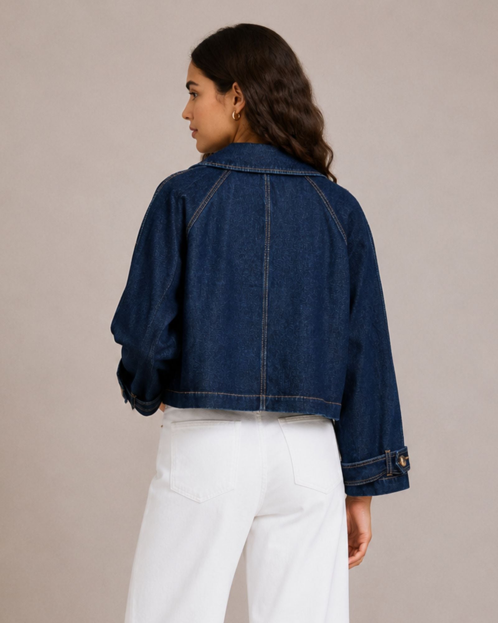 VMLELOU CROPPED DENIM JACKET